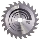 Bosch - Optiline Serisi Ahşap için Daire Testere Bıçağı 160*20/16 mm 24 Diş - Görsel 1