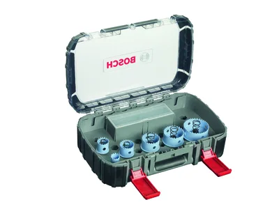 Bosch - Special Serisi Metal ve Inox Malzemeler için, 9 Parçalı Delik Açma Testeresi (Panç) Seti Ø 20-25-32-38-51-64 mm