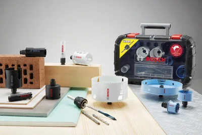 Bosch - Power Change Değiştirme Kiti, Speed Serisi Çok Amaçlı Delik Açma Testeresi (Panç) için 4 Parça