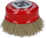 Bosch - X-LOCK - Clean Serisi Metal İçin Saçaklı Pirinç Tel Fırça 70*0,3 mm - Görsel 1