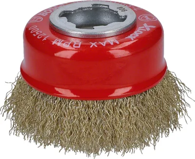 Bosch - X-LOCK - Clean Serisi Metal İçin Saçaklı Pirinç Tel Fırça 70*0,3 mm