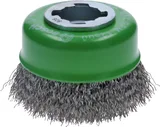 Bosch - X-LOCK - Clean Serisi Inox İçin Saçaklı Tel Fırça 75*0,3 mm - Görsel 1