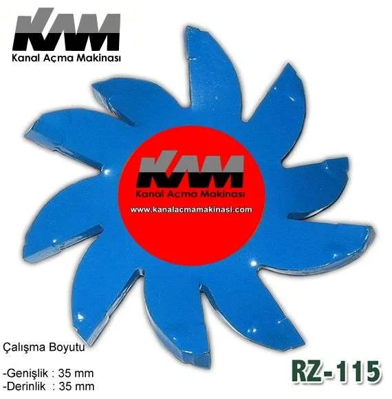 RZ 125 Kanal Açma Makinası Bıçağı (40MM*40MM)