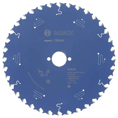 Bosch - Expert Serisi Ahşap için Daire Testere Bıçağı 230*30 mm 36 Diş