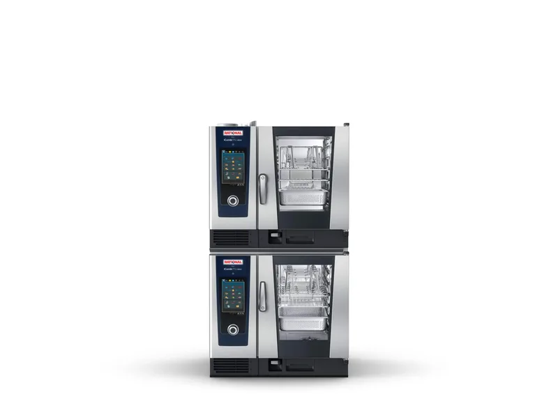 Rational iCombi® Classic CombiDuo 6 Tepsi 1/1+6 Tepsi 1/1 E MarineLine