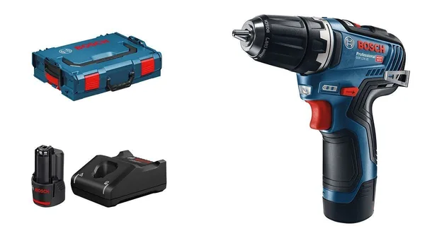 Bosch GSR 12V-35 12V Akülü Vidalama Makinesi 2x3.0 Ah 06019H8002