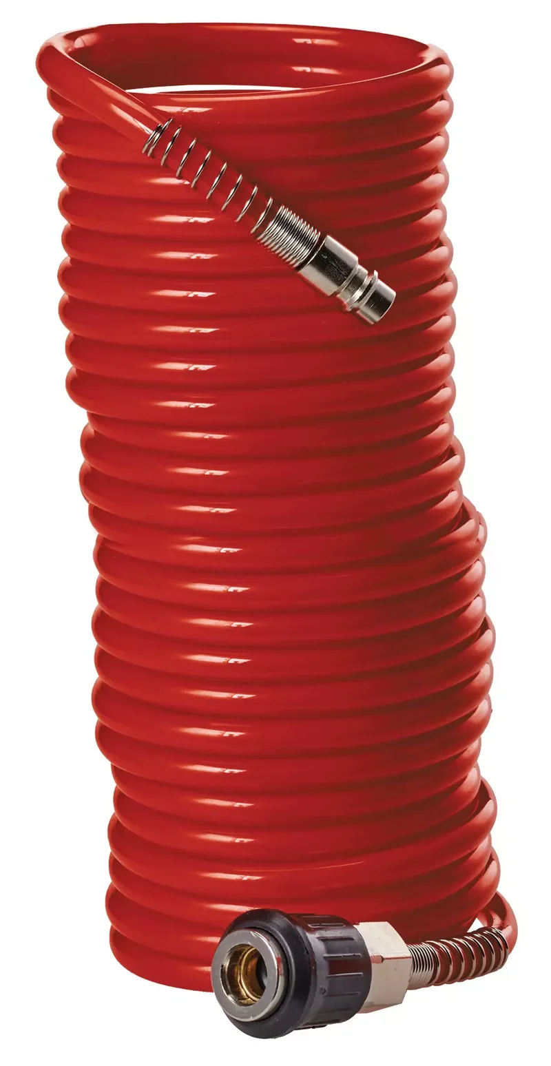 Einhell 8 m Coiled Air Hose, Ø 6 mm