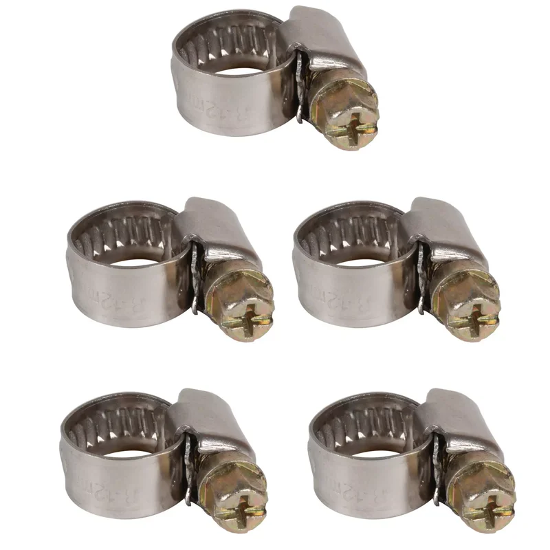 Einhell 5-pc. Hose Clamp Set, 8–12 mm