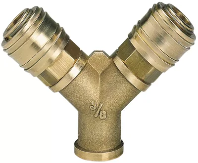 Einhell 2-way Air Hose Quick Connector
