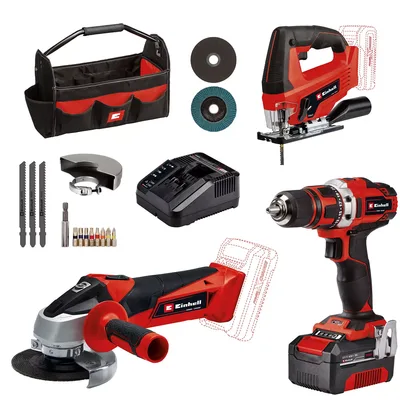 Einhell TE-TK 18/3 Li Kit (JS+CD+AG)