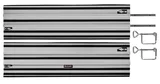 Einhell Guide Rail, 2x 1000 mm - Görsel 1