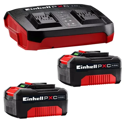 Einhell 2x 4,0Ah &amp; Twincharger Kit 1