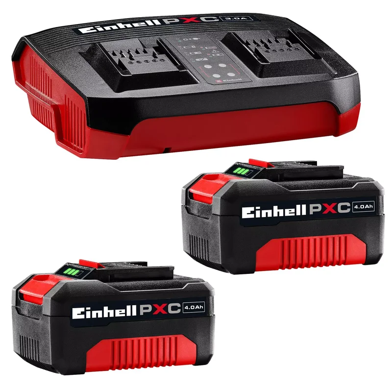 Einhell 2x 4,0Ah &amp; Twincharger Kit 1