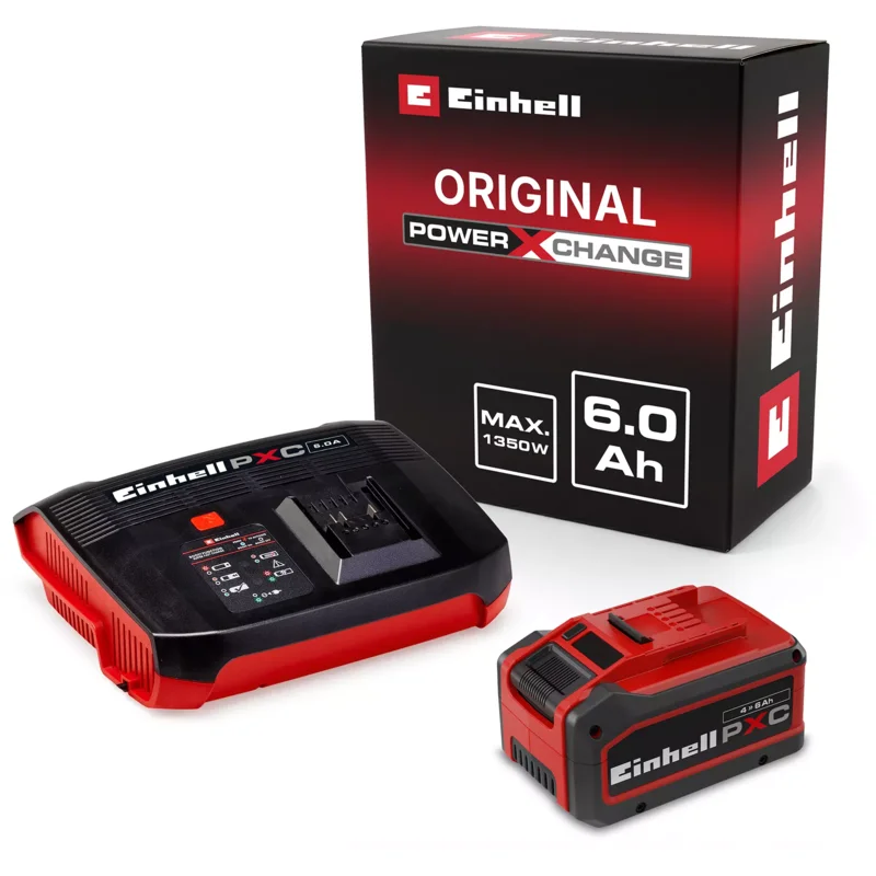 Einhell 18V 4-6Ah &amp; 6A Boostcharger