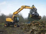 JCB JS160W Lastik Tekerlekli Ekskavatör - Görsel 1