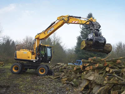 JCB JS160W Lastik Tekerlekli Ekskavatör