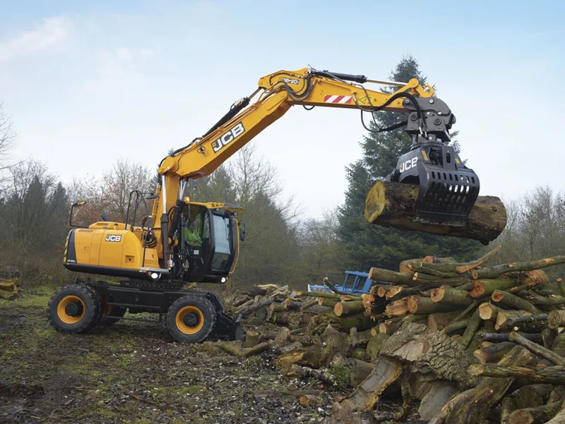 JCB JS160W Lastik Tekerlekli Ekskavatör