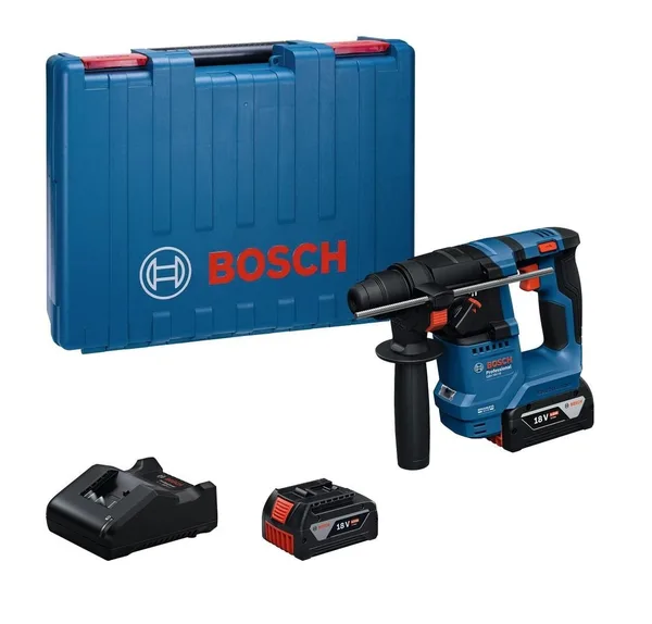 Bosch GBH 18V-18 2x4 Ah Akülü SDS-Plus Kırıcı Delici 0611927002