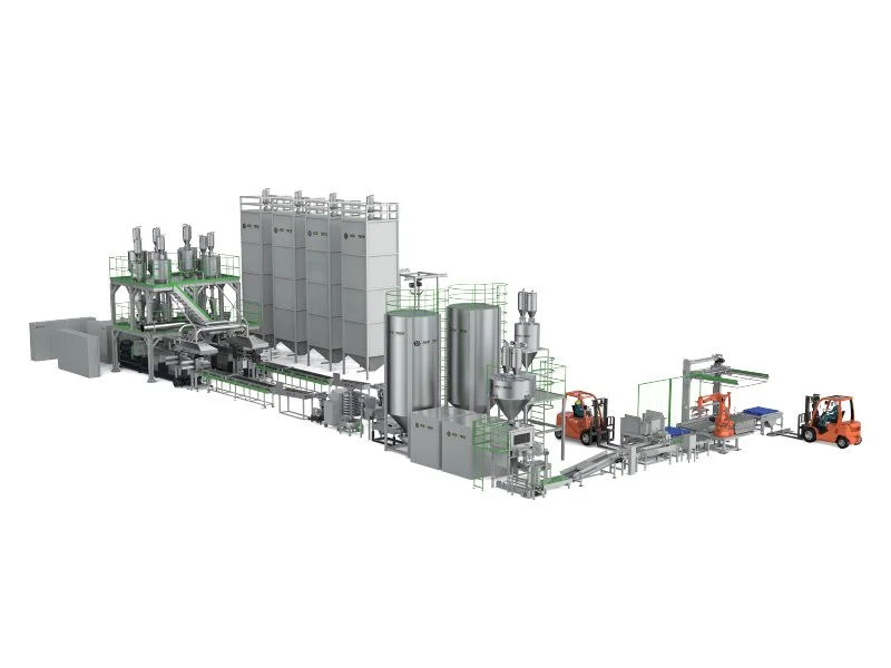 Tam Otomatik Compound ve Paletleme Anahtar Teslim Çözümü