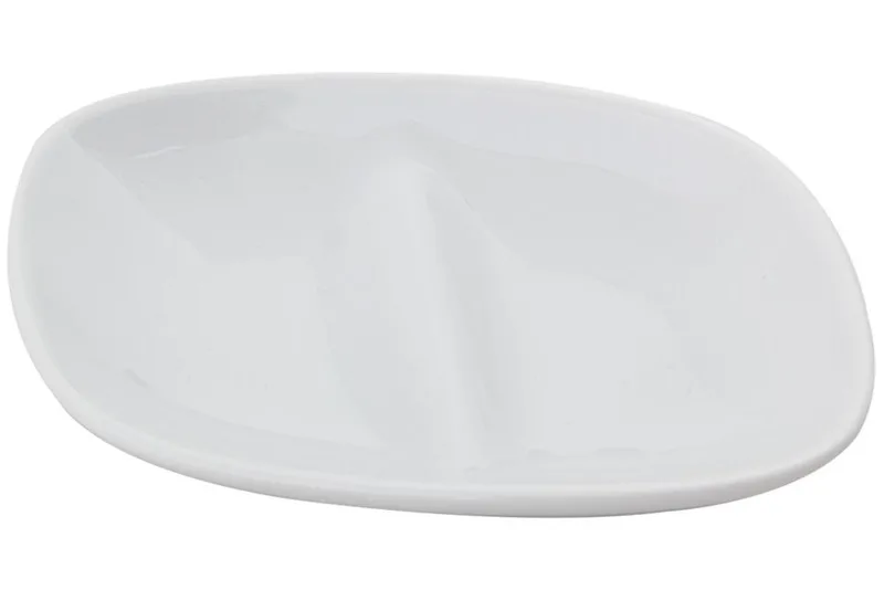 ( 6'lı ) Porland Perspective Beyaz Sos Tabağı 14cm  356114