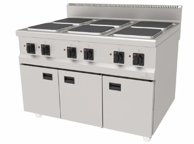 ATALAY AEO-1290 Ocak Elektrikli 6 Bölümlü Dolaplı
