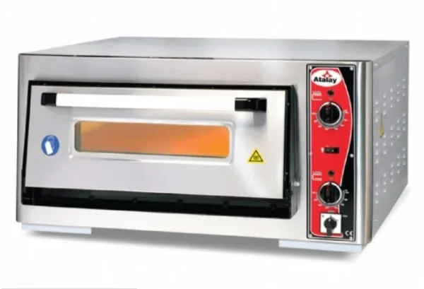 Atalay APF-62/1 Elektrikli Pizza Fırını 62x62 cm Tek Katlı