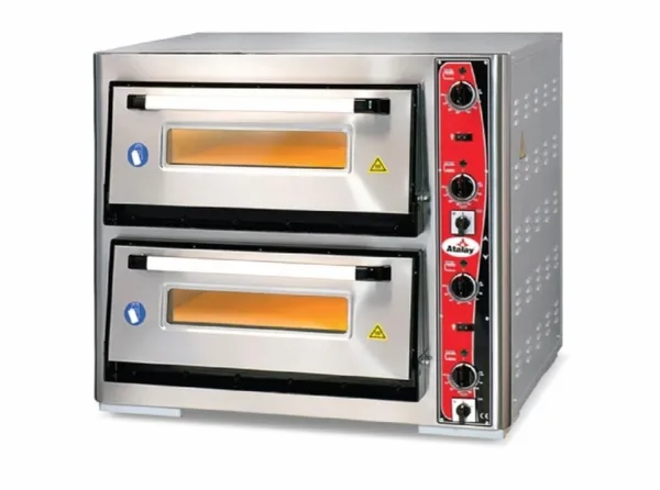 Atalay APF-62/2 Elektrikli Pizza Fırını 62x62 cm Çift Katlı