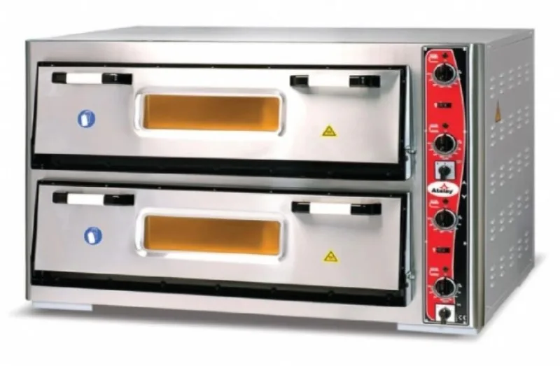 Atalay APF-92/2 Elektrikli Pizza Fırını 92x92 cm Çift Katlı