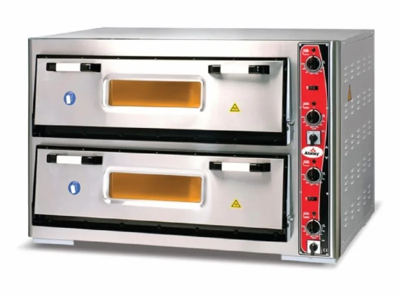 Atalay APF-962/2 Elektrikli Pizza Fırını 92x62 cm Çift Katlı