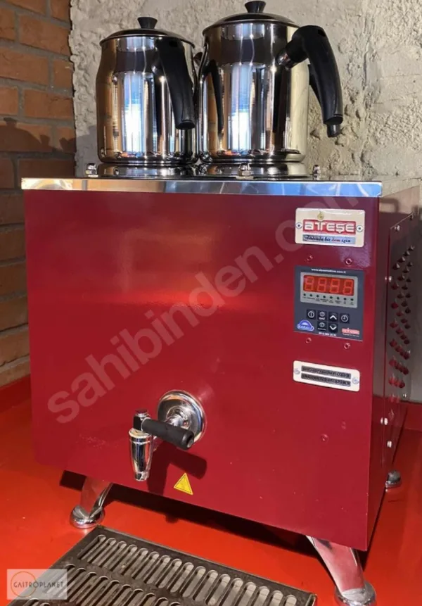 ATEŞE KEYFCHI 3 DEMLİKLİ AKILLI DİJİTAL OTOMATİK ÇAY KAZANI 25LT