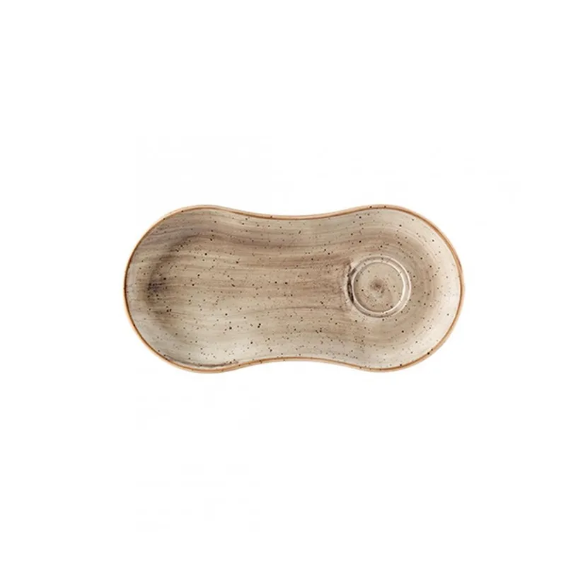 Bonna Porselen Terrain Gourmet Sunum Tabağı 25 X 12 Cm