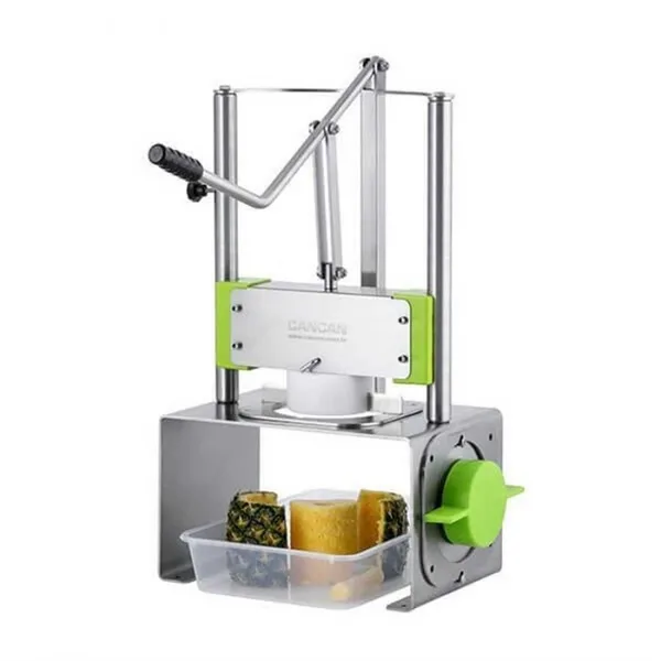 Cancan 0800 Ananas Soyma Makinesi Komple Paslanmaz 2 Bıçaklı