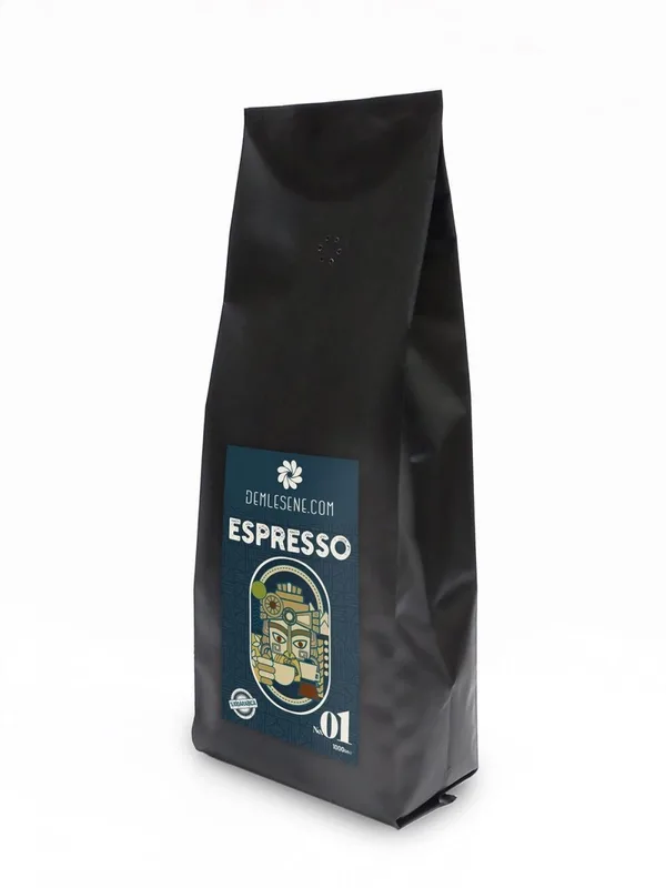 Demlesene Espresso No.1 %100 Arabica Çekirdek Kahve 1000 gr
