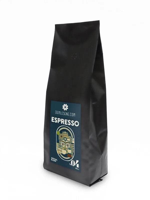 Demlesene Espresso No.4 %100 Special Blend Çekirdek Kahve 1000 gr