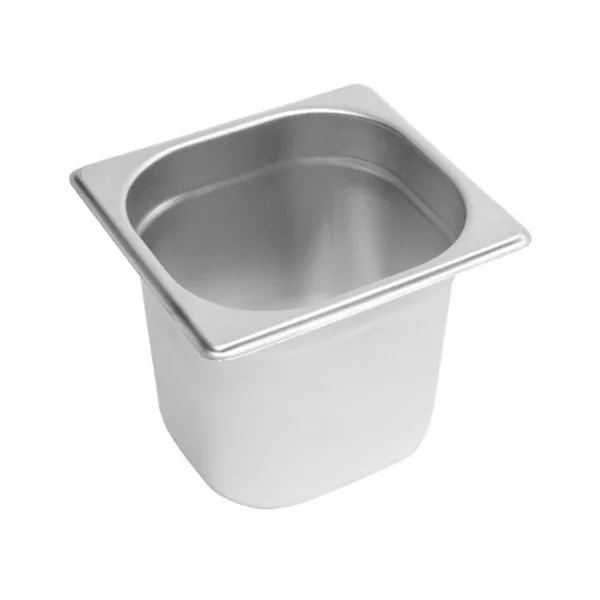 GASTRONORM KÜVET PASLANMAZ ÇELİK GN 1/6 - 200 mm