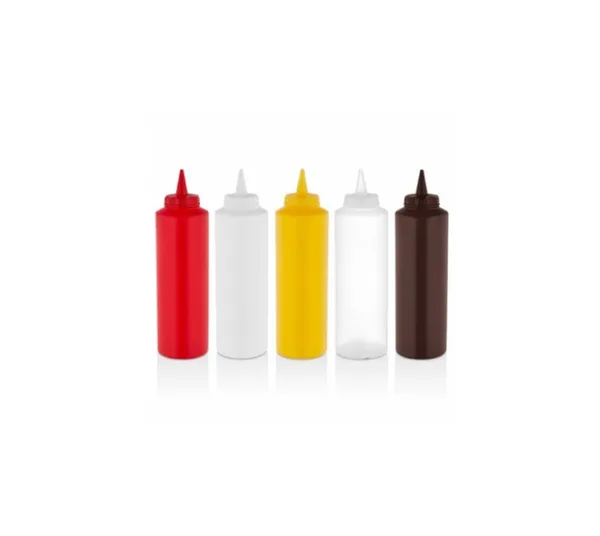 GastroPlast Fişek Sosluk 250 ml ( Sarı, Kırmızı, Beyaz, Şeffaf, Kahverengi )