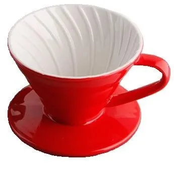 Gplanet V60 Dripper, Seramik No.01, Kırmızı