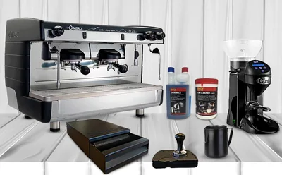 HORECAMARK CAFE SET UPX Kafe Ekipman Seti La Cimbali M23 UP Espresso Makinesi Otomatik Değirmen Barista Set Temizlik Set