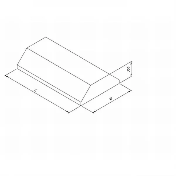 Horecamark Davlumbaz, Orta Tip, Filtresiz, 300x200 cm