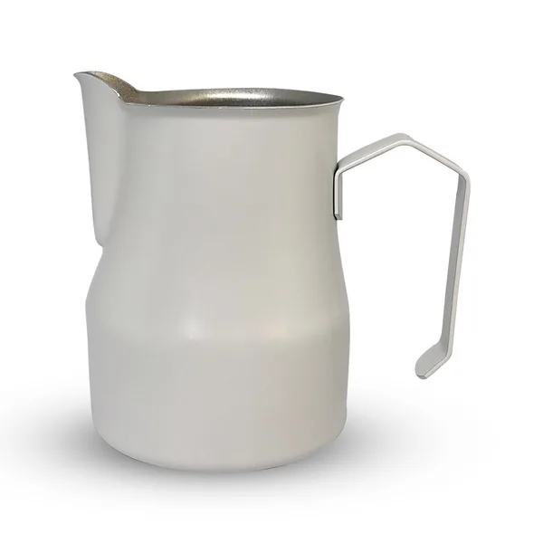 Horecamark Paslanmaz Çelik Ördek Ağızlı Süt Potu Beyaz Milk Pitcher 500 ml