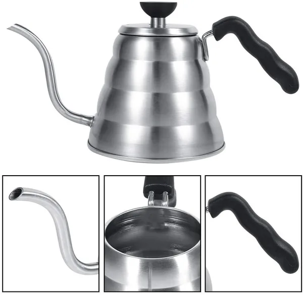 Horecamark Piramit Kahve Demleme İbrik Kettle Gooseneck Drip Kettle 1,2 Litre