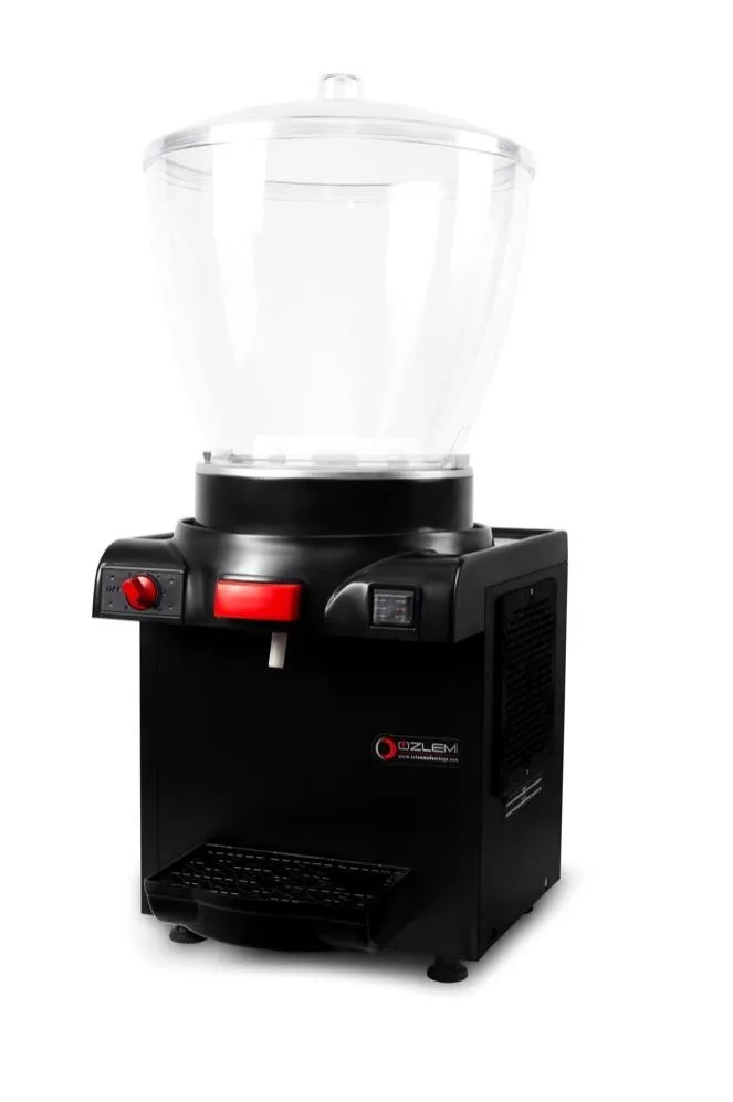 Horecamark S20 Panaromik Analog Soğuk İçecek Dispenseri, 20 Litre, Siyah