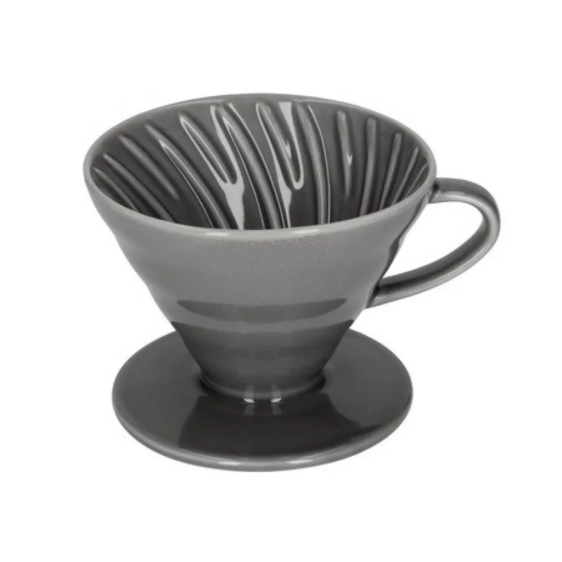 Horecamark V60 Seramik Dripper No.2 Koyu Gri