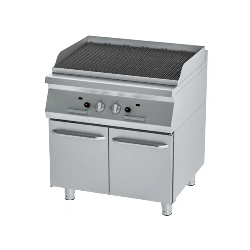 Kayalar 700 Seri Doğal Gazlı Sulu Döküm Izgara, 800X740X850 mm (807881601)