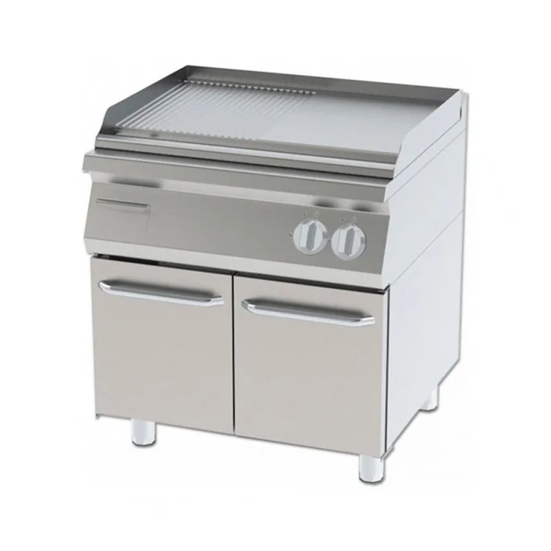Kayalar 700 Seri Elektrikli Izgara Yarı Oluklu Dolaplı, 800X740X850 mm (807880532)