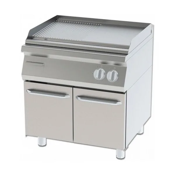 Kayalar 900 Seri Elektrikli Izgara Yarı Oluklu Dolaplı, 800X930X850 mm (809880532)