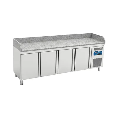 Kayalar Hamur (P) Hazırlık Buzdolabı Granit Tablalı 2372 x 700 x 850 / 1090 mm