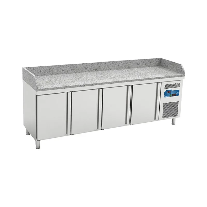 Kayalar Hamur (P) Hazırlık Buzdolabı Granit Tablalı 2372 x 700 x 850 / 1090 mm