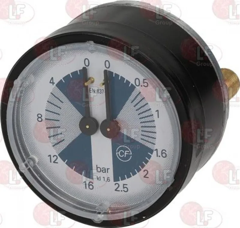 La Cimbali Kazan Pompası Basınç Göstergesi - Boiler Pump Pressure Gauge ø 62 mm