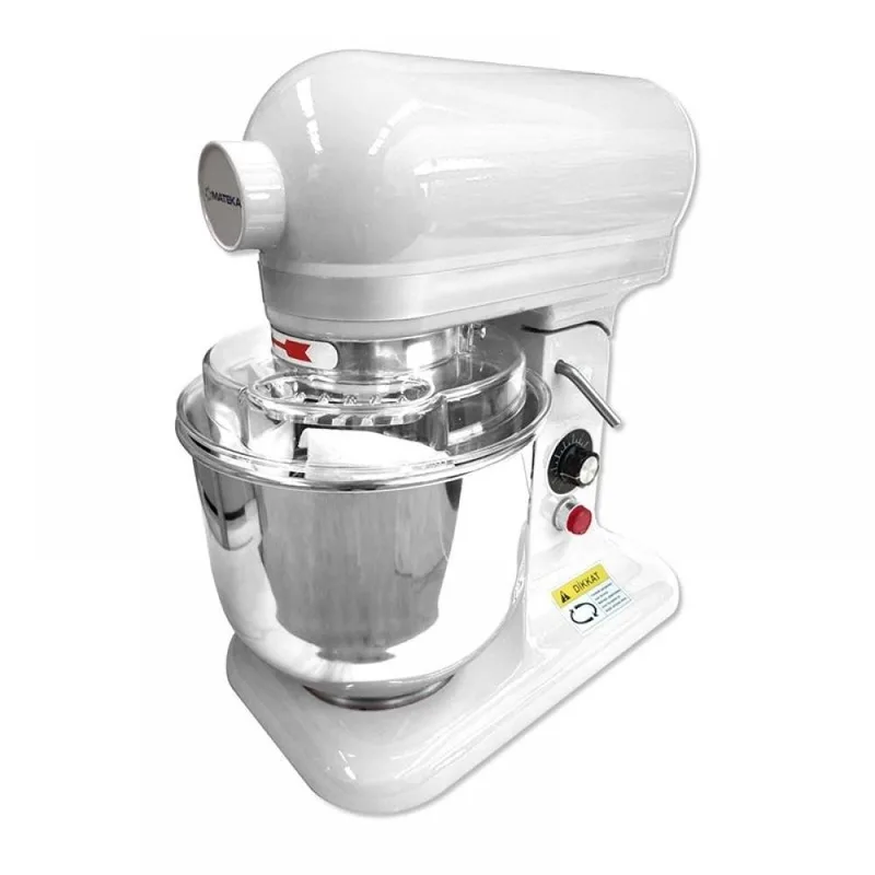 Mateka Stand Mikser, Hız Kontrollü, 8 L, 220V
